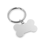 PAW. Aluminium keyring