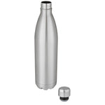 Branded Cove 1 L vacuum insulated stainless steel bottle