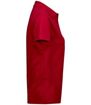Tee Jays Ladies Luxury Stretch Polo Shirt Red