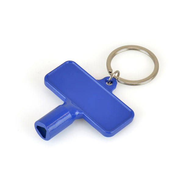 Branded Metal Meter Keyring
