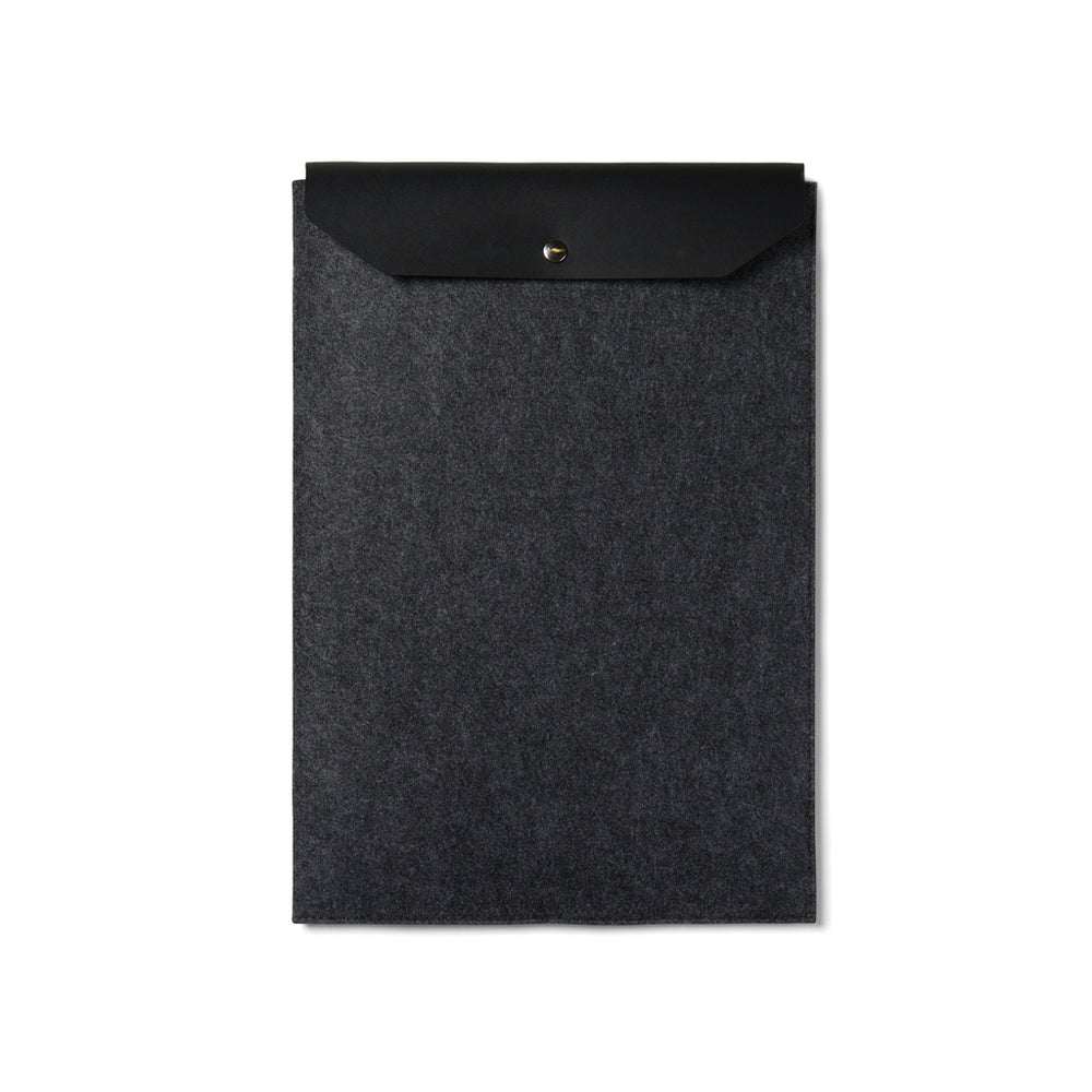 Branded VINGA Albon GRS recycled felt 17" laptop sleeve