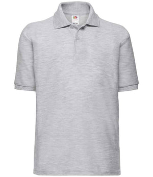 Fruit of the Loom Kids Poly/Cotton Piqué Polo Shirt