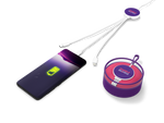 Branded Vogue Charging Cable