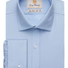 Branded Brook Taverner Chelford Slim Fit Shirt Cotton Poplin