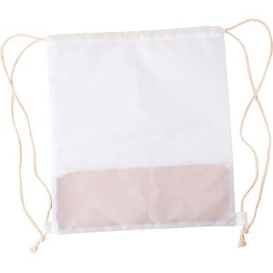 Aumit RPET and cork drawstring backpack