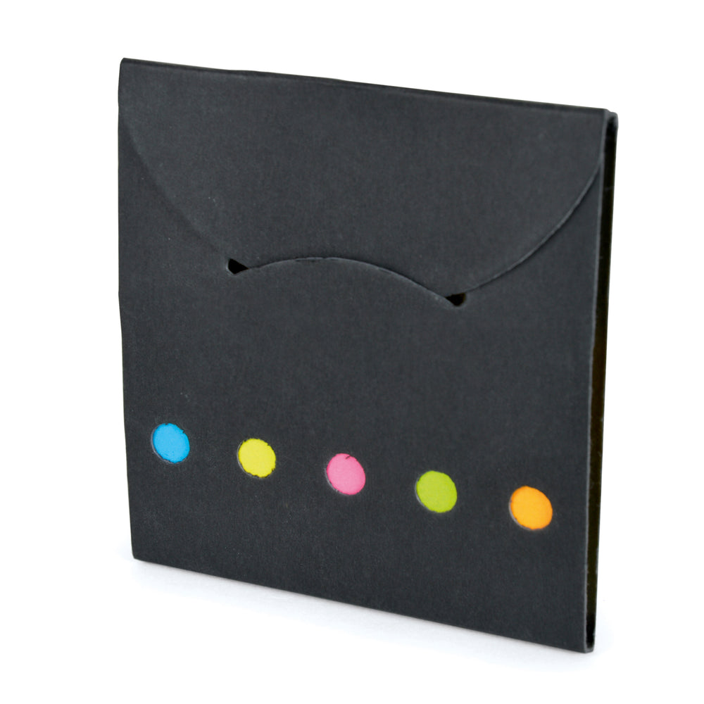 Branded Dunmore Card Cover Post It Notes and Post It Flags Booklet