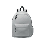 Branded 600D RPET polyester backpack