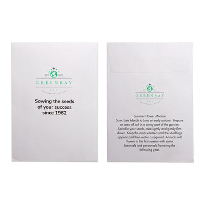 Seed Pack in White Paper Envelope