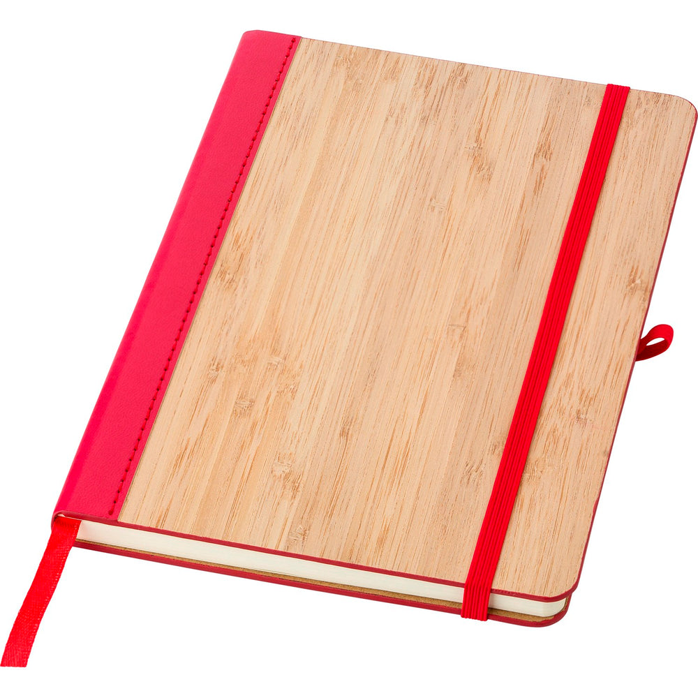 Branded Eccleshill Bamboo notebook