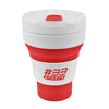 Branded Pocket Cup 355ml collapsible silicone body cup