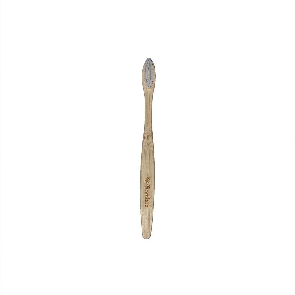 Branded Bamboo Toothbrush with Coloured Bristles