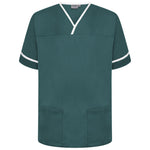 Branded Behrens Contrast Trim Smart Scrub Top