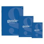 Genie Notebook - A5 - Saddle Stitched with Squared Corners