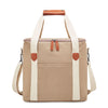 Branded Large cooler bag canvas 450gr/m