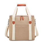 Branded Large cooler bag canvas 450gr/m