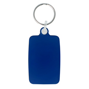 55mm Rectangle Keyring