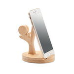 Bamboo phone stand