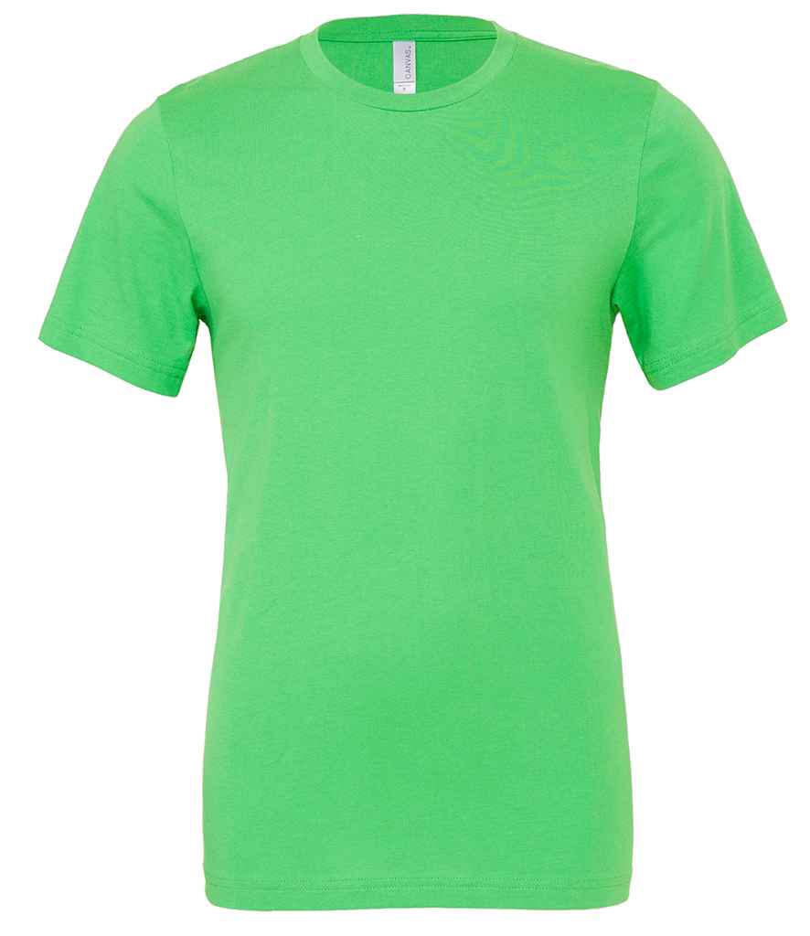 Canvas Unisex Crew Neck T-Shirt Synthetic Green