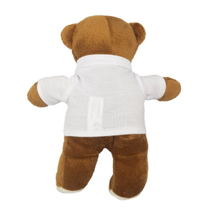 Printed 14cm Henry I Bear - White T-shirt