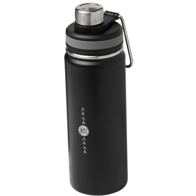 Branded Gessi 590 ml copper vacuum insulated sport bottle
