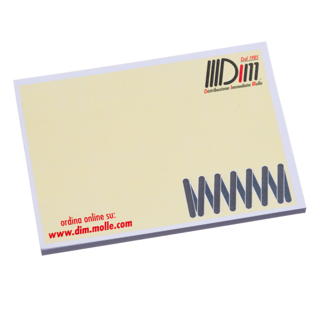 Branded 105x75mm Sticky note