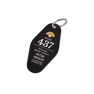 Recycled Retro Hotel Keyring