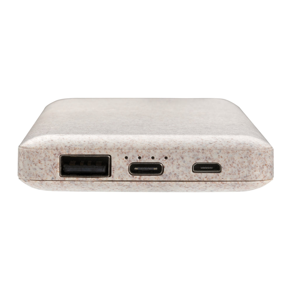 Branded 10.000 mah wheat straw powerbank