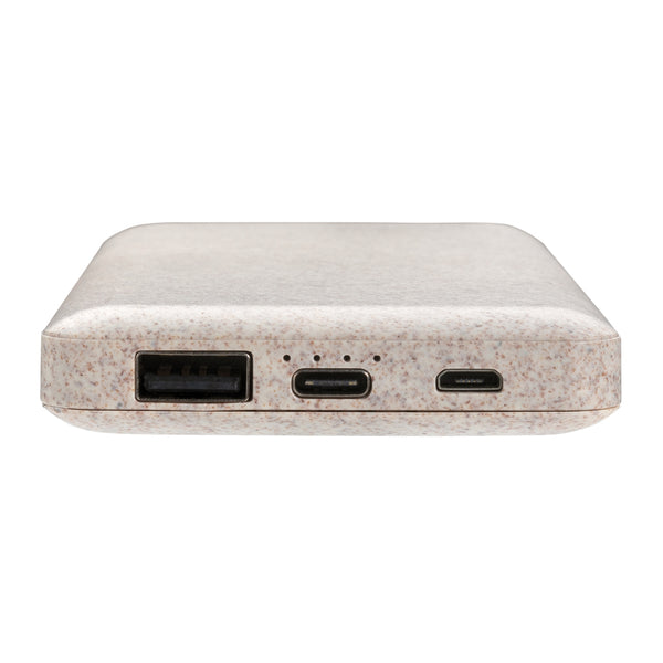 Branded 10.000 mah wheat straw powerbank