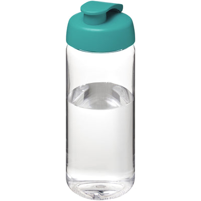 Branded H2O Active® Octave Tritan™ 600 ml flip lid sport bottle