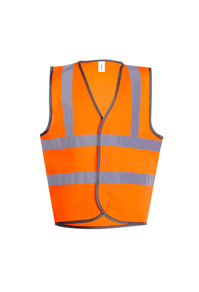 Branded Childrens Hi Vis Waist Coat