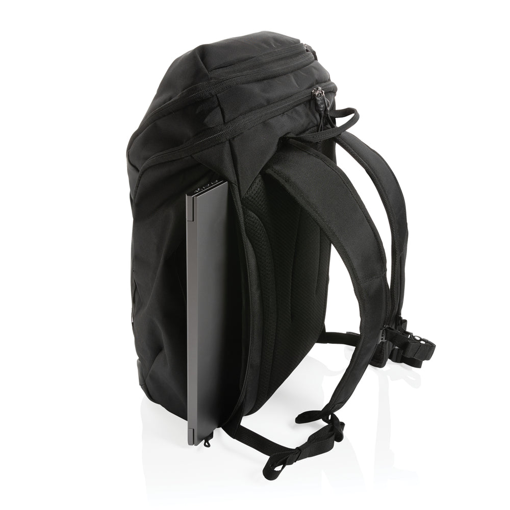 Branded Swiss Peak AWARE™ RPET 15.6 inch business backpack