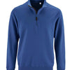 Branded SOL'S Stan Contrast Zip Neck Sweatshirt