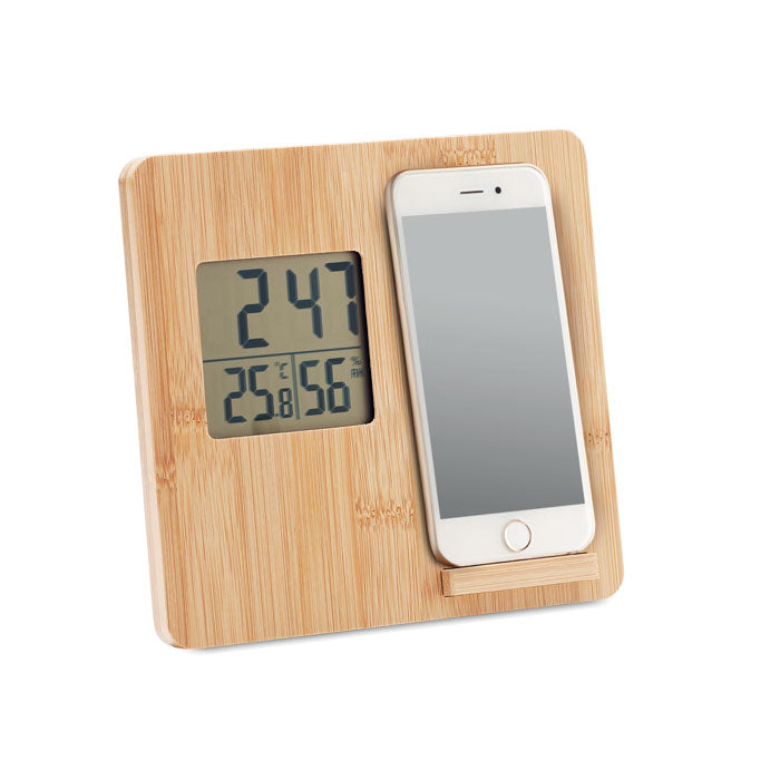 Branded Bamboo weather station 10W