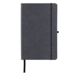 Recycled leather hardcover notebook A5