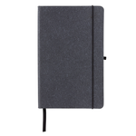 Branded Recycled leather hardcover notebook A5
