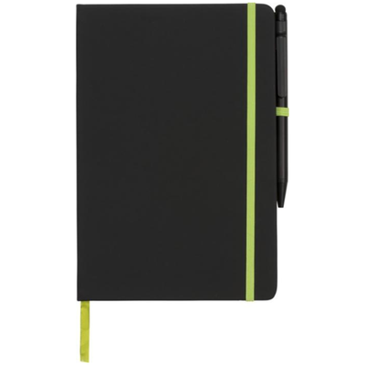 Branded Noir Edge medium notebook