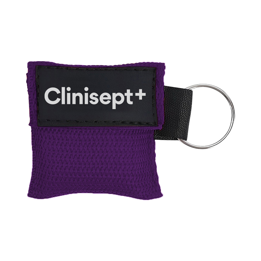 Branded CPR Face Shield Keyring
