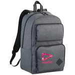 Branded Graphite Deluxe 15" laptop backpack 20L