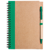 Branded Smithen Cardboard notebook with ballpen