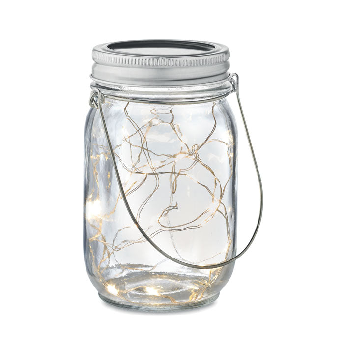 Branded Solar mason jar outdoor lamp