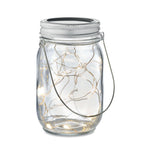 Branded Solar mason jar outdoor lamp