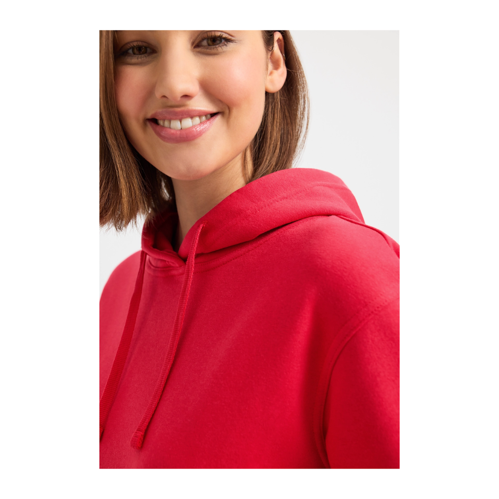 Ladies Deluxe Hooded Sweatshirt